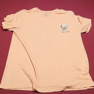 Mens Welcome t-shirt large